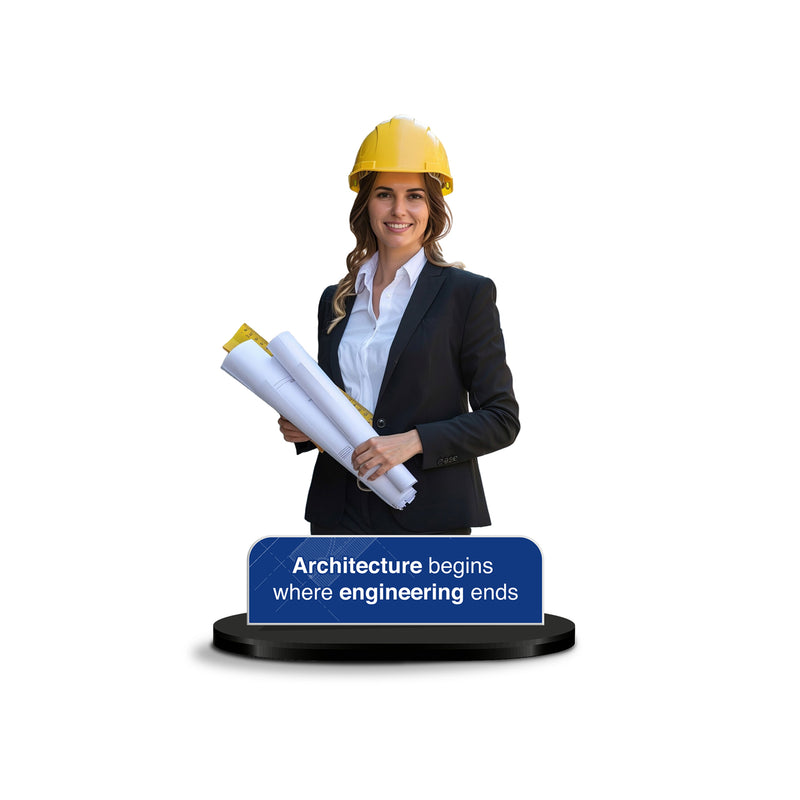 Personalized Architect Caricature Standee