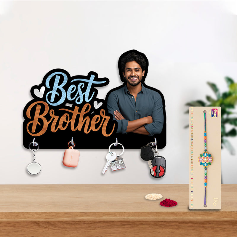 Customized Rakhi Special Keyholder – Best Brother Edition