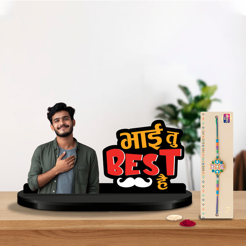 “Bhai Tu Best Hai” Caricature Standee