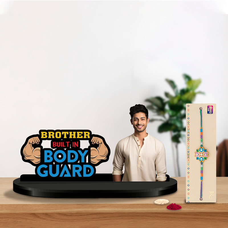 "Brother: Built-In Bodyguard” Caricature Standee