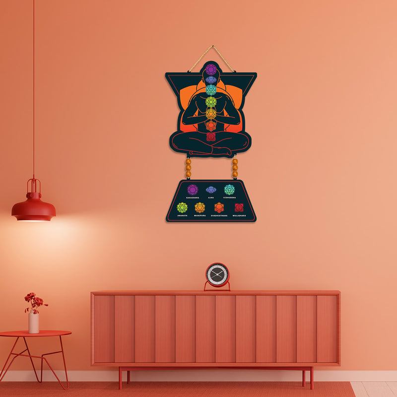 Seven Chakras Wall Hanging