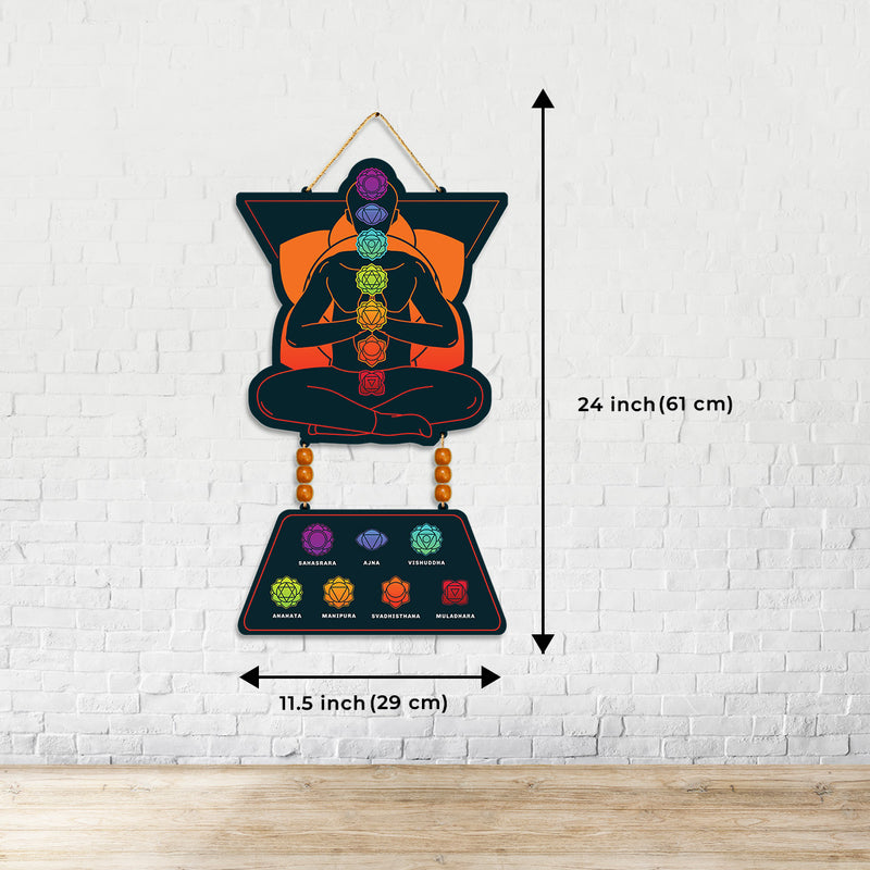 Seven Chakras Wall Hanging