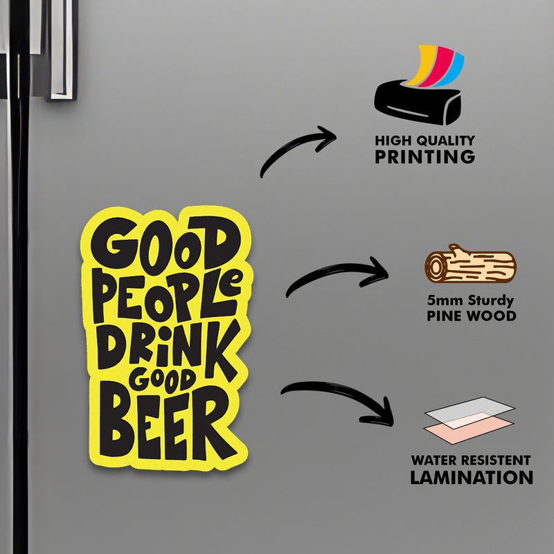 Good Beer Fridge Magnet