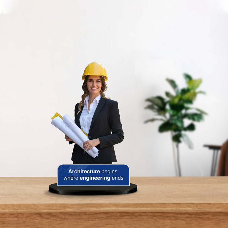 Personalized Architect Caricature Standee