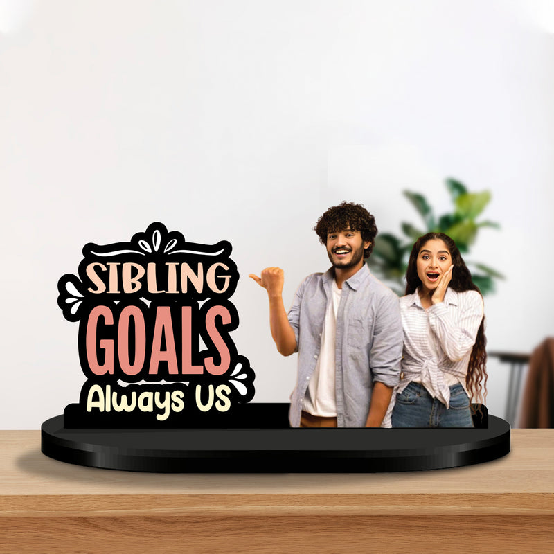 “Sibling Goals” Caricature Standee