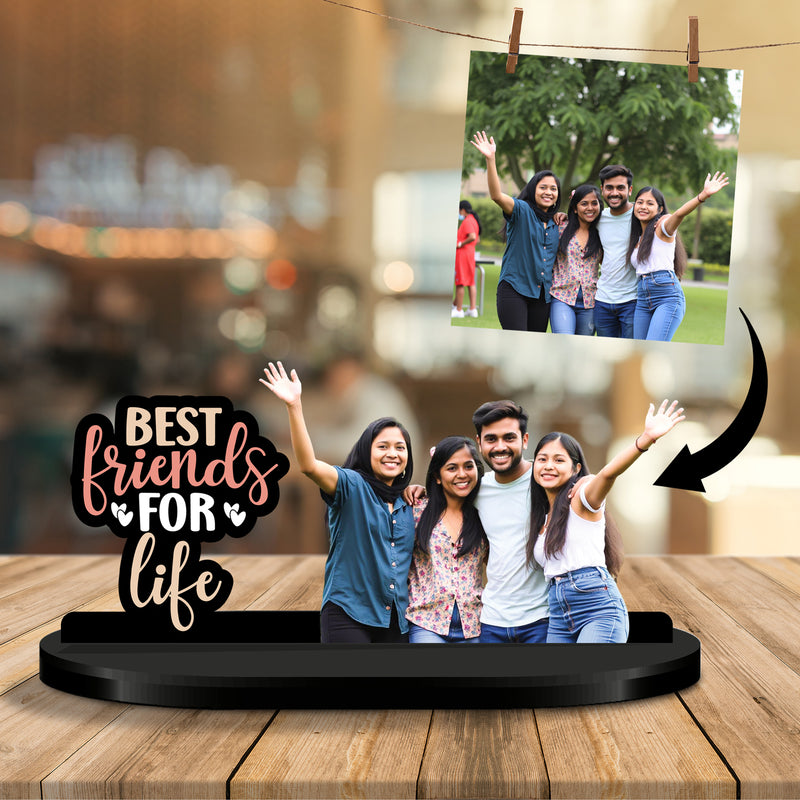 Best Friends For Life Personalized Caricature