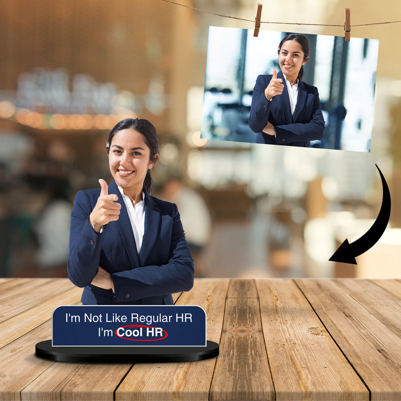 Personalized HR Caricature Standee