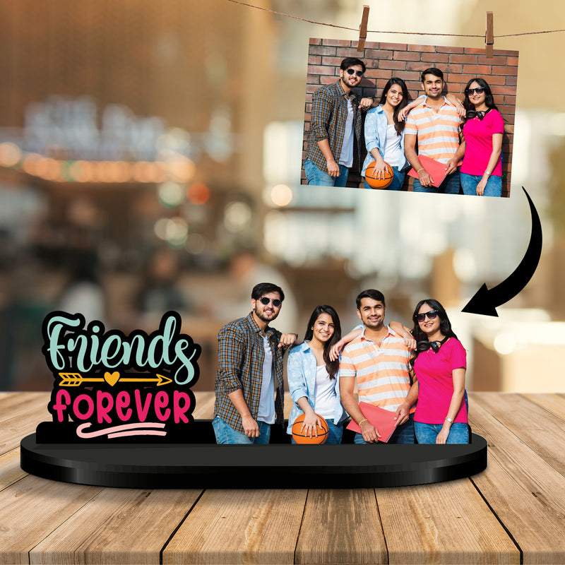 Friends Forever Personalized Caricature