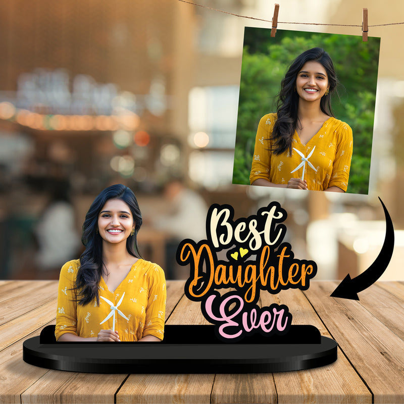 Best Daughter Ever Personalized Caricature