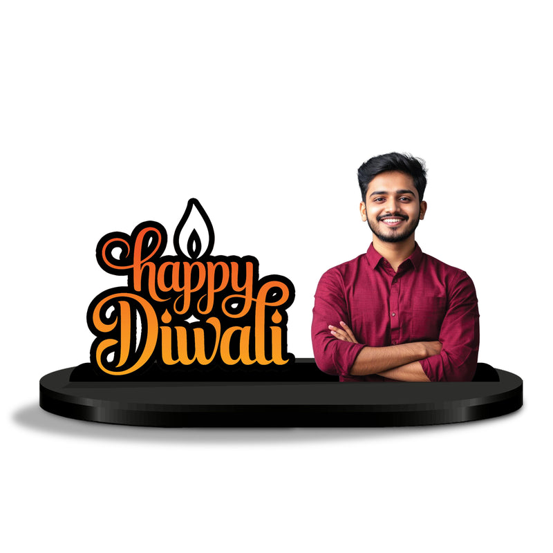 Personalized Happy Diwali Caricature Standee