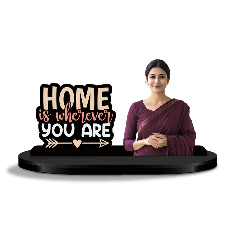 Home is Wherever You Are Personalized Caricature