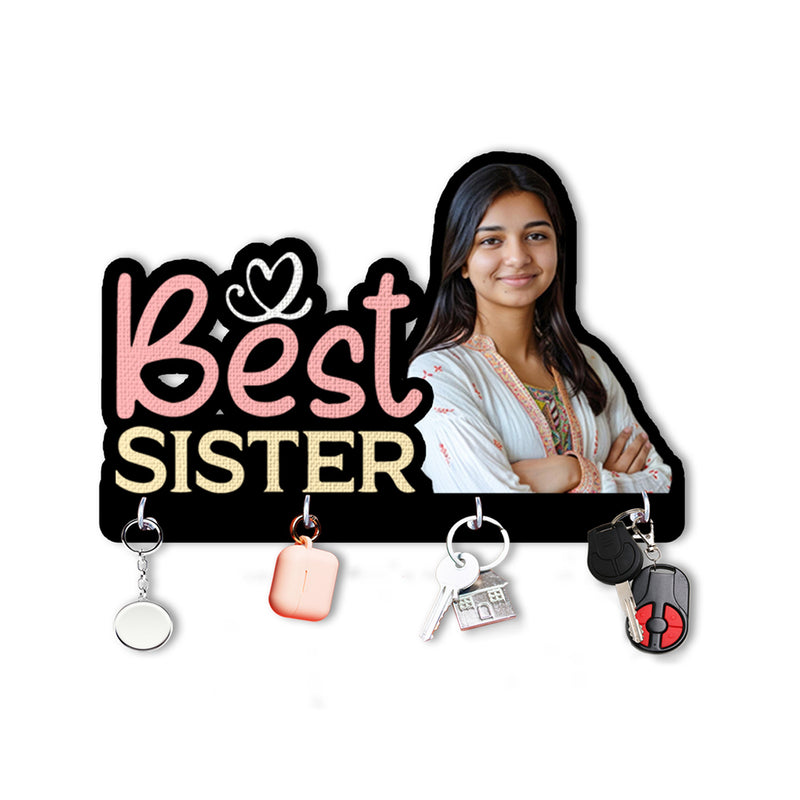 Customized Rakhi Special Keyholder – Best Sister Edition