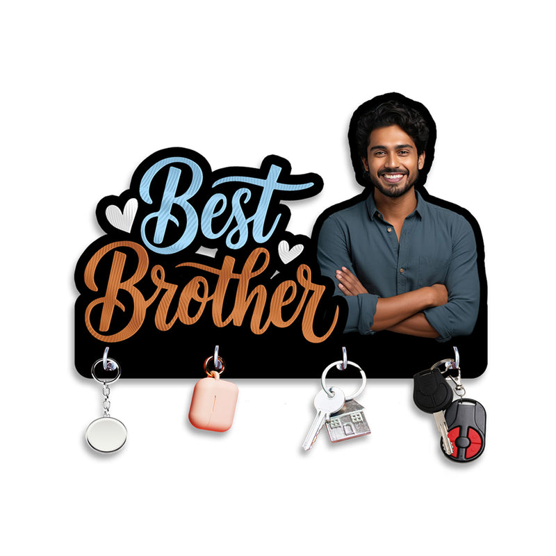 Customized Rakhi Special Keyholder – Best Brother Edition