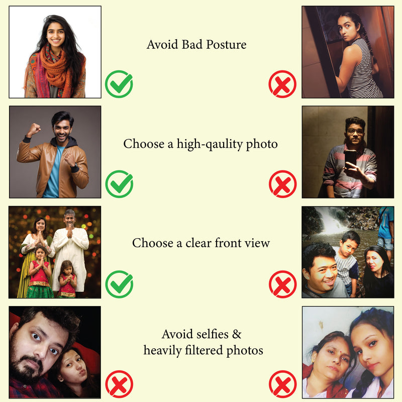 Personalized Diwali Caricature – शुभ दीपावली Special