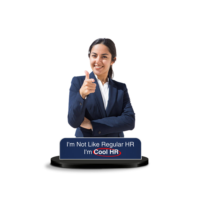 Personalized HR Caricature Standee