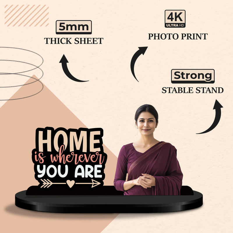 Home is Wherever You Are Personalized Caricature