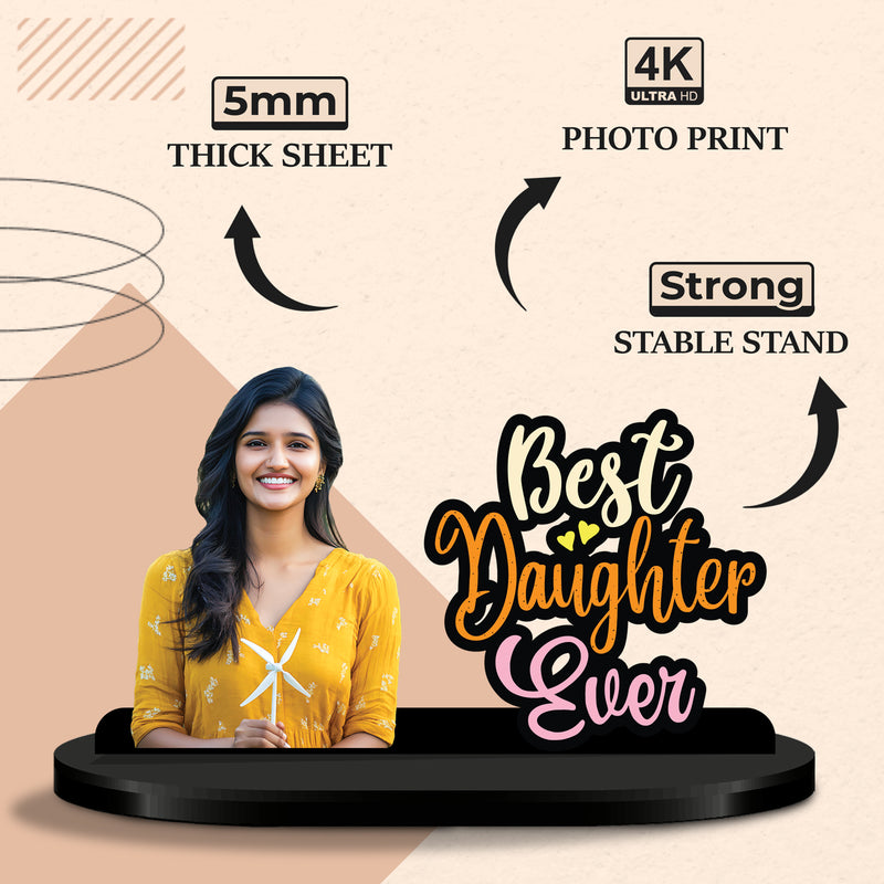 Best Daughter Ever Personalized Caricature