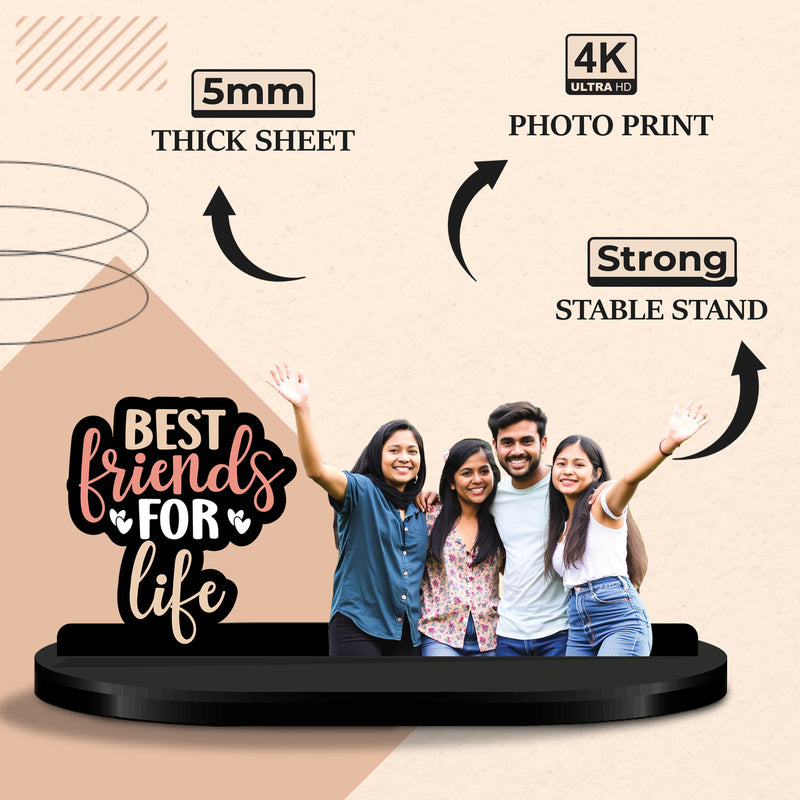 Best Friends For Life Personalized Caricature