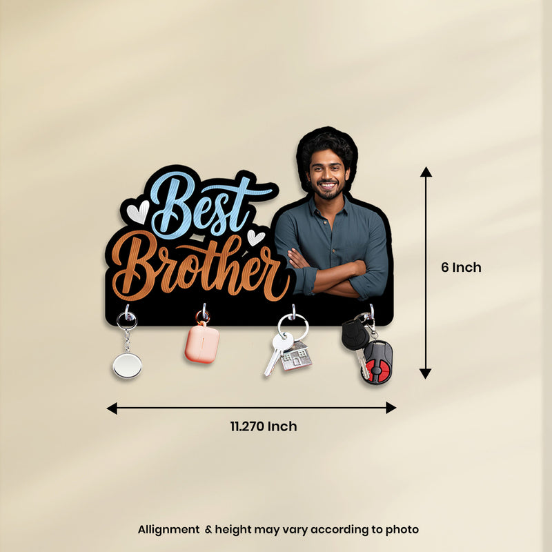 Customized Rakhi Special Keyholder – Best Brother Edition