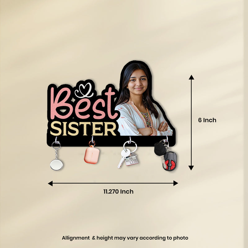 Customized Rakhi Special Keyholder – Best Sister Edition