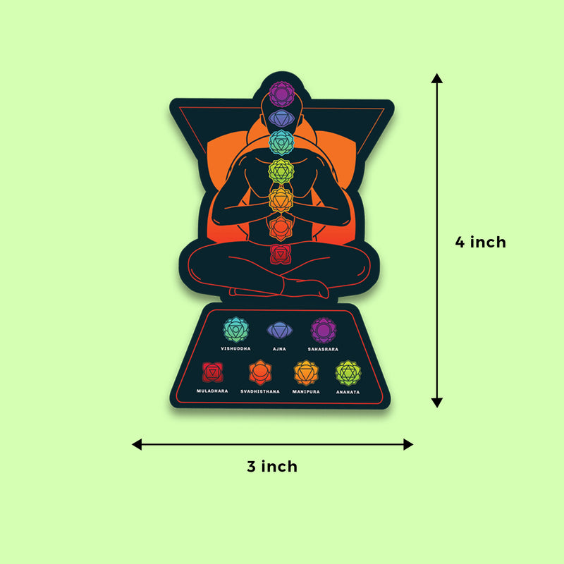 Chakra Fridge Magnet