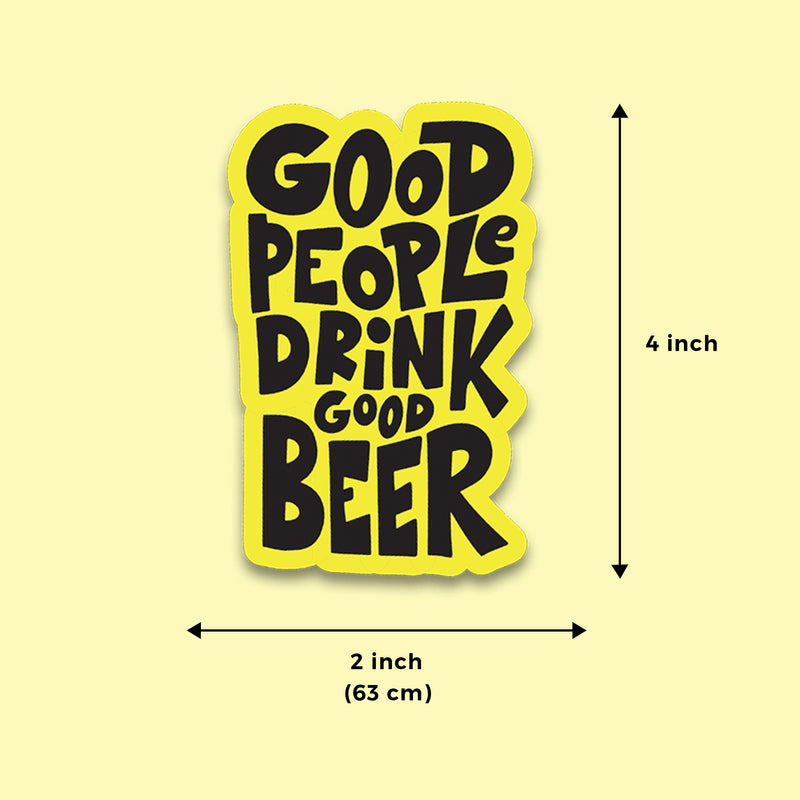 Good Beer Fridge Magnet