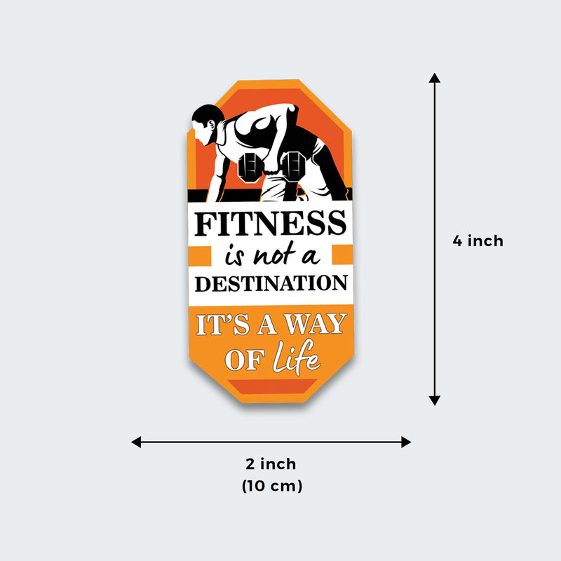 Fitness Fridge Magnet