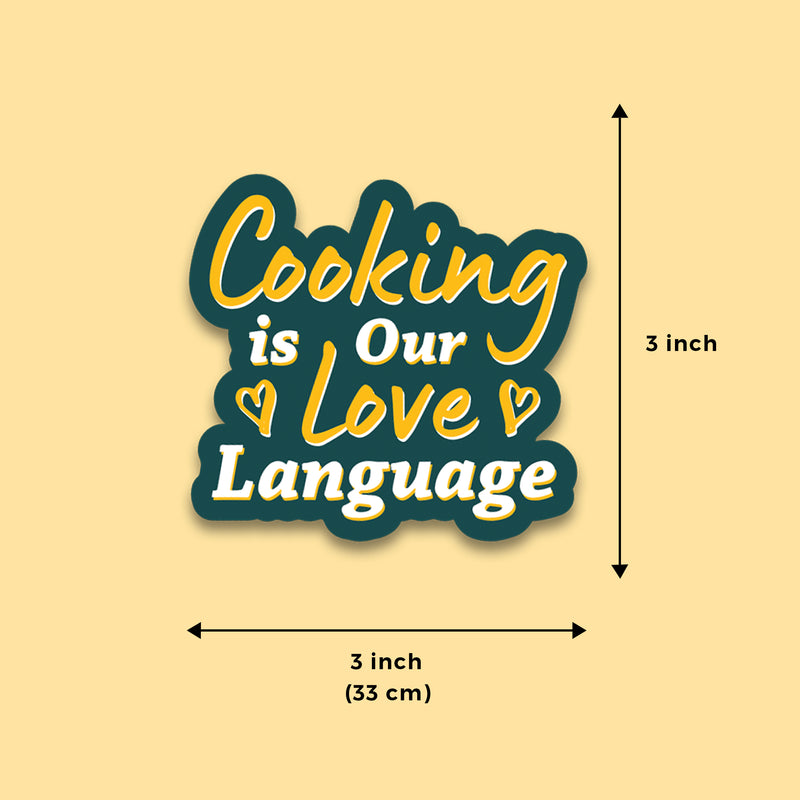 Love Language Fridge Magnet