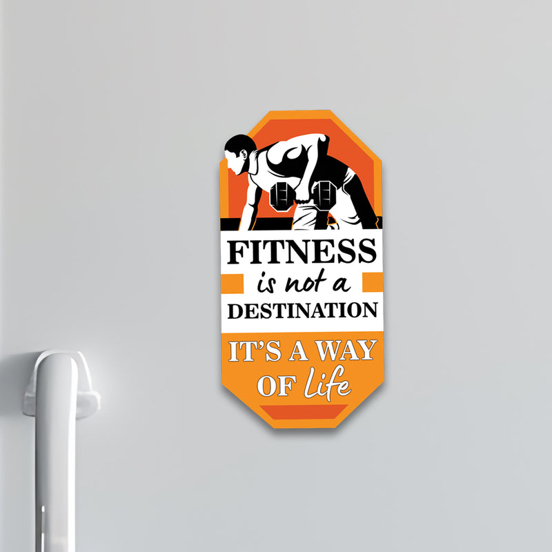 Fitness Fridge Magnet