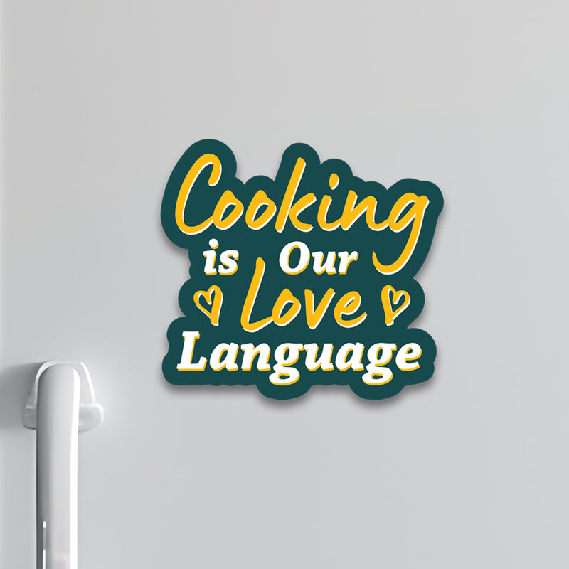 Love Language Fridge Magnet