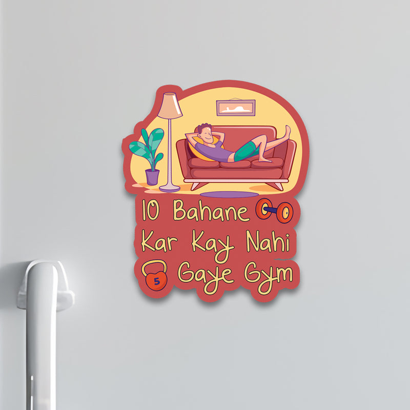 10 Bahane Fridge Magnet