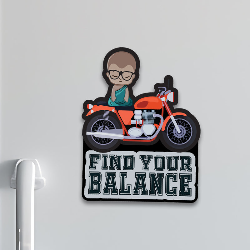 Find Your Balance Fridge Magnet