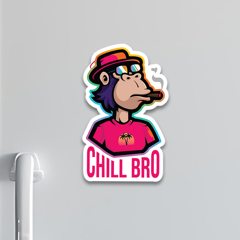 Chill Bro Fridge Magnet